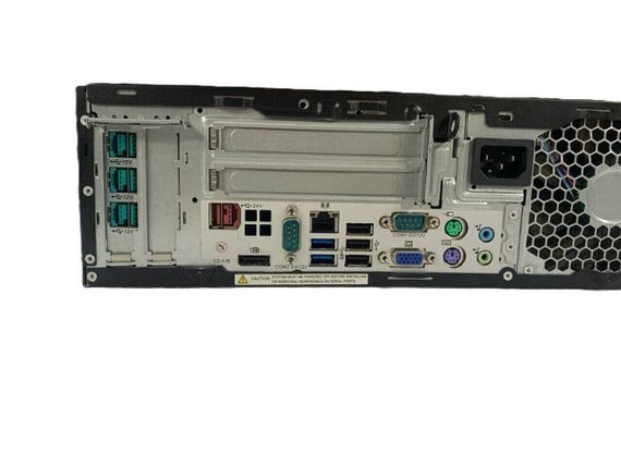 ПК Б-клас HP RP5 Retail System 5810 SFF / Intel Core i5-4690 (4 ядра по 3.5 - 3.9 GHz) / 16 GB DDR3 / 120 GB SSD / Intel HD Graphics 4400 б/в | Зображення 2