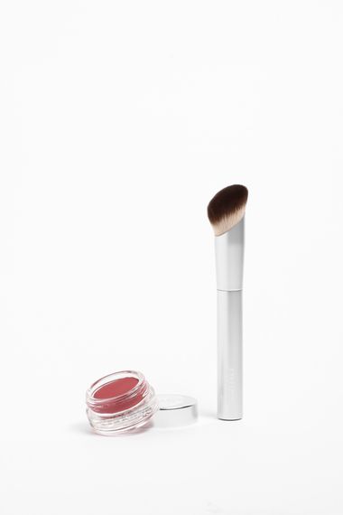 Сконшений пензлик UNICO Blush & Contour makeup brush | Зображення 4