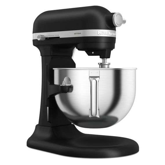 Міксер планетарний KitchenAid Artisan 5KSM60SPXEBM, 5.6 л, чорний матовий | Зображення 2