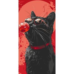 Картина по номерам "Прекрасный кот" 11558-AC 40х80 см