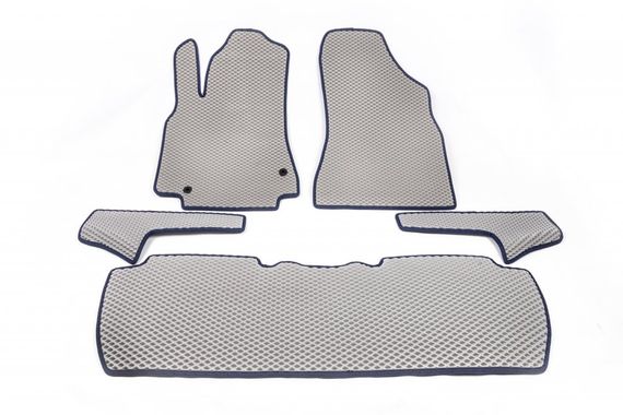 Коврики EVA (серые) Передние (2 шт) для Citroen Berlingo 2008-2018 гг | Зображення 2