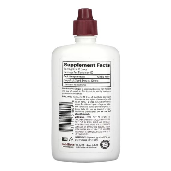 GSE Liquid Concentrate - 118 ml | Зображення 1