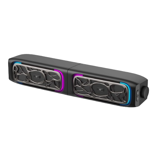 Ігрові колонки 2.0/Soundbar SK215 5W USB+Bluetooth міні чорний Havit