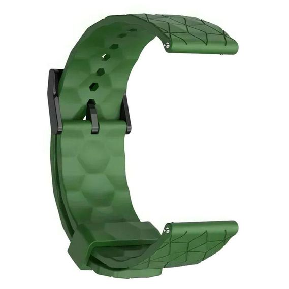 Ремінець Primolux Dimond силіконовий для годинника Amazfit Bip 5 / Bip 6 - Army Green | Зображення 2