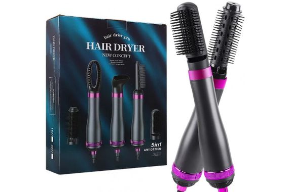 Фен-гребінець HAIRE DRYER HA51 5в1 | Зображення 3