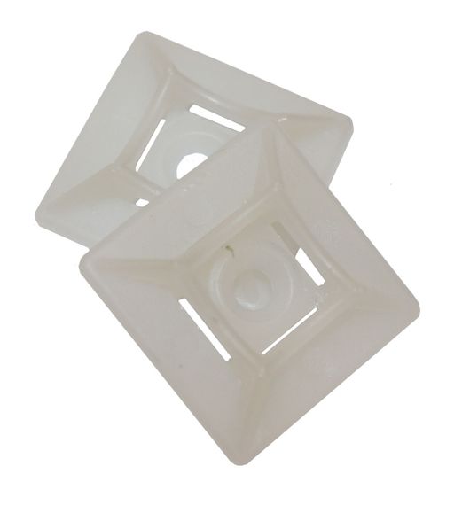 Площадка для стяжки под саморез 29х29 белая Ny95506173 | Зображення 2