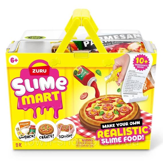 Игровой набор со слаймами "Пицца" Slime Mart 15905B из серии "Shopping Basket"