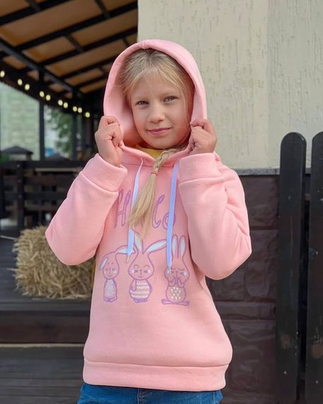Худі для дівчинки Носи своє 122 Рожевий (p-8755-90093) | Зображення 1