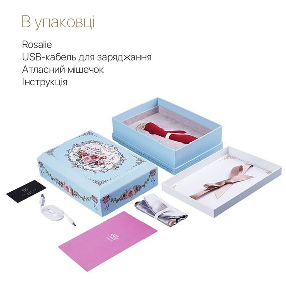 Смартвібратор-кролик Zalo — Rosalie Rouge Pink | Зображення 8