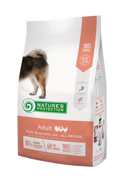 Nature's Protection Adult All Breeds Сухий корм для собак 12 кг