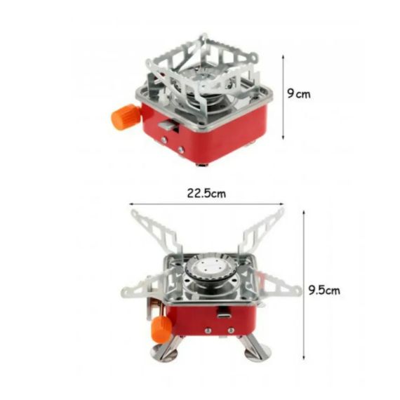 Портативная газовая плита Portable Card Type Stove K-202 | Зображення 8