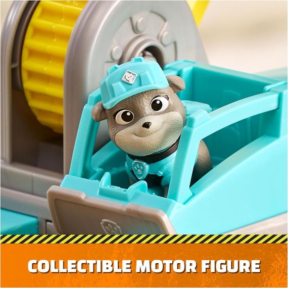 Строительная машина с фигуркой Rubble & Crew Motor Mega Hammer Щенячий патруль Крепыш и команда | Зображення 6
