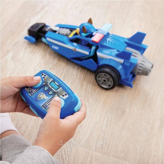 Щенячий Патруль Мегакіно Поліцейська машина Гонщика на радіокеруванні Paw Patrol Mighty Movie Chase RC Car Оригінал | Зображення 5