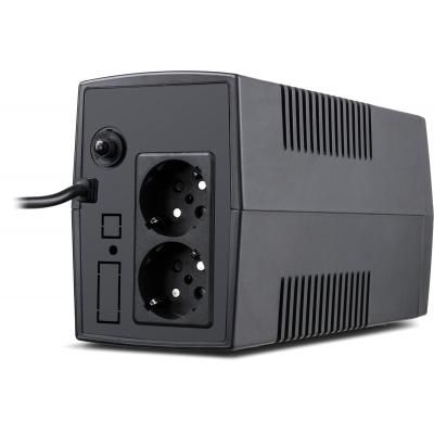 Пристрій безперебійного живлення Vinga LED 800VA plastic case (VPE-800P) | Зображення 2