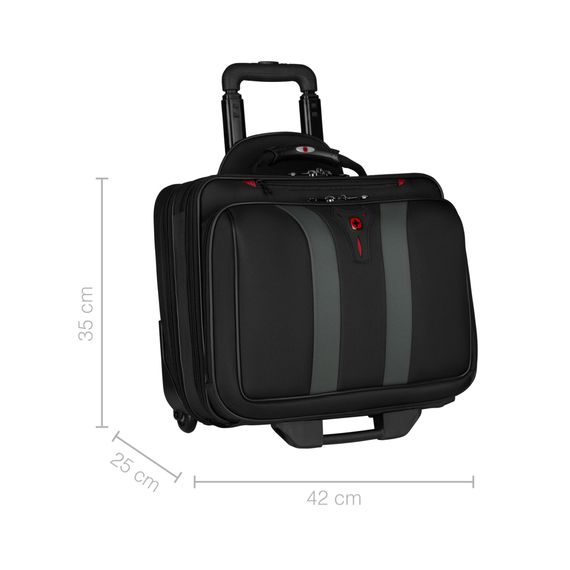 Сумка для ноутбука Wenger 16" Granada, Wheeled Case, Black (600659) | Зображення 7