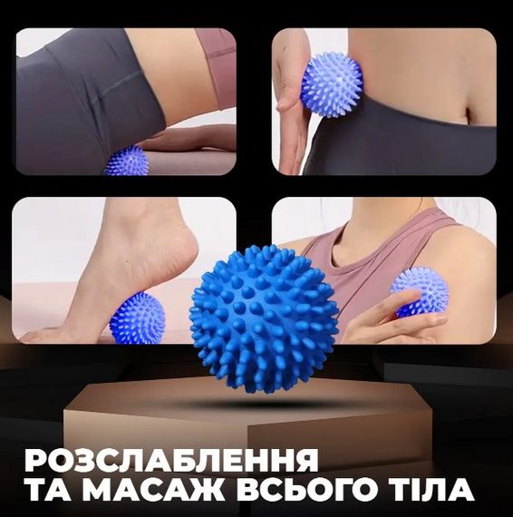 Набір масажних м'ячів PowerPlay PP-4341 Massage Ball 2 шт (PP_4341) | Зображення 1