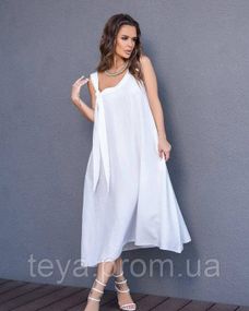 Плаття для жінок колір молочний розмір 3XL FI_008314