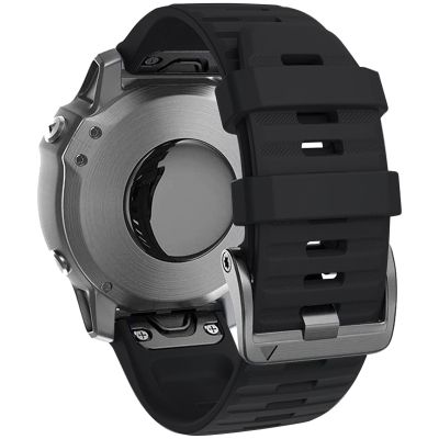 Ремешок для смарт-часов Armorstandart Silicone 26mm для Garmin Fenix 5x/6x Black (ARM60803) | Зображення 1