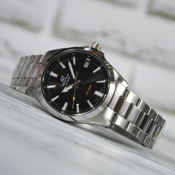 Годинники чоловічі наручні водонепроникні Casio Edifice EFV-100D-1AVUEF Оригінал японські (модуль 5507) | Зображення 4