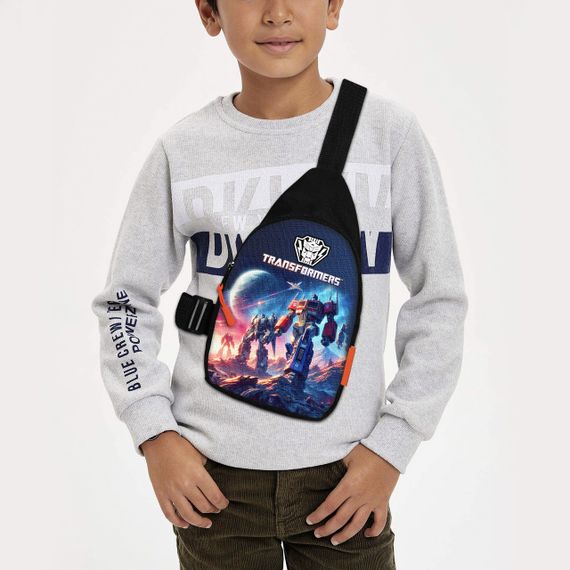 Сумка через плече дитяча Трансформери 29х17 см сумка слінг для хлопчика (02227)