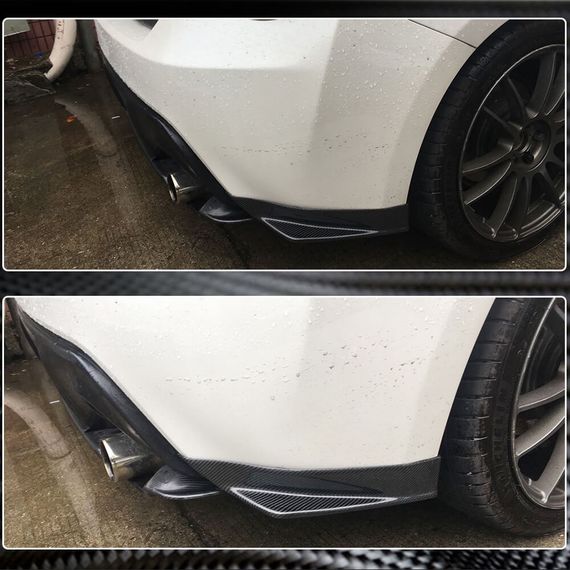 Накладка на Задний Бампер V1 (Карбон) для Subaru BRZ 2012-2021 гг | Зображення 3