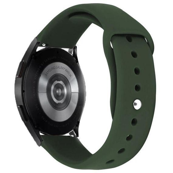 Силіконовий ремінець Sport для Smart Watch 22mm Зелений / Cyprus Green