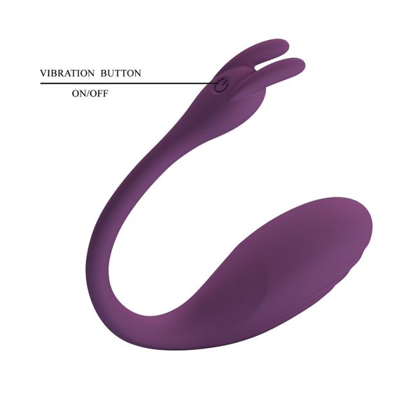 Вібратор - Pretty Love Catalina Stimulator Dark Purple (App) Sex Aura | Зображення 5