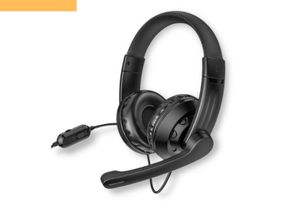 Игровые наушники с микрофоном и регулировкой высоты XPRO BO102 Amusement черные (23709-01_299)