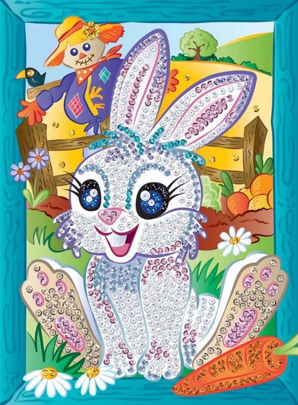 Набор для творчества Sequin Art SMOOGLES Зайчик SA1814 (SA1814) | Зображення 1