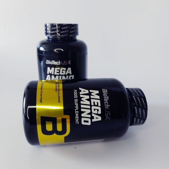 Комплекс аминокислот Мега Амино Biotech USA Mega Amino 3200 100 таблеток | Зображення 2
