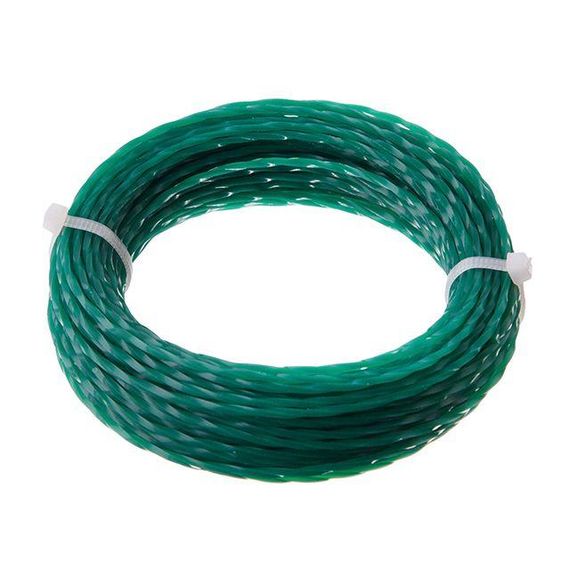 Волосінь для тримера "квадрат" кручена, 2,0 мм*15 м INTERTOOL DT-2322