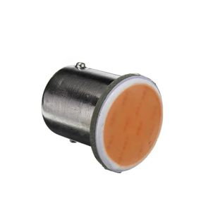 Автолампа Terra P21W / 1156, цоколь BA15s, COB, красный, 12V