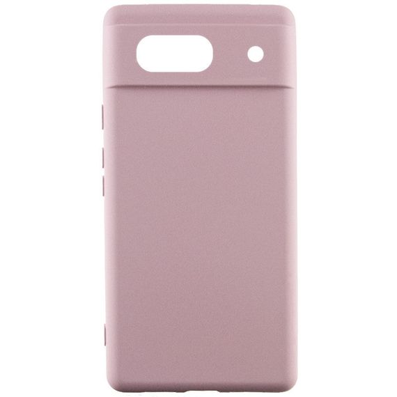 Чохол Silicone Cover Lakshmi Full Camera (AA) для Google Pixel 8a Рожевий / Pink Sand