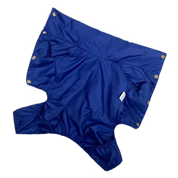 Дощовик із прихованим капюшоном синій M-87 | Зображення 4