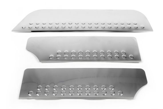 Накладки на внутрішні пороги OmsaLine (нерж) 3 штуки для Volkswagen T4 Caravelle/Multivan | Зображення 1