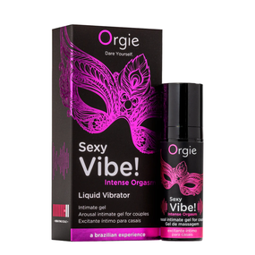 Рідкий вібратор SEXY VIBE вібрація + посилення оргазму, 15 мл ORGIE (Бразилія-Португалія)