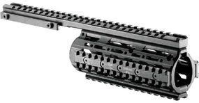 Цівка FAB Defense VFR для вивіш. ствола M4/M16/AR15. Матеріал - алюміній. Колір - чорний