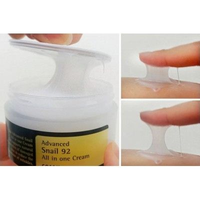 Многофункциональный крем с муцином улитка COSRX Advanced Snail 92 All In One Cream (100 ml) | Зображення 3