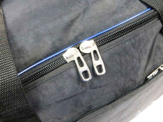 Спортивная сумка 59L Wallaby, Украина черная с синим 447-1 | Зображення 4