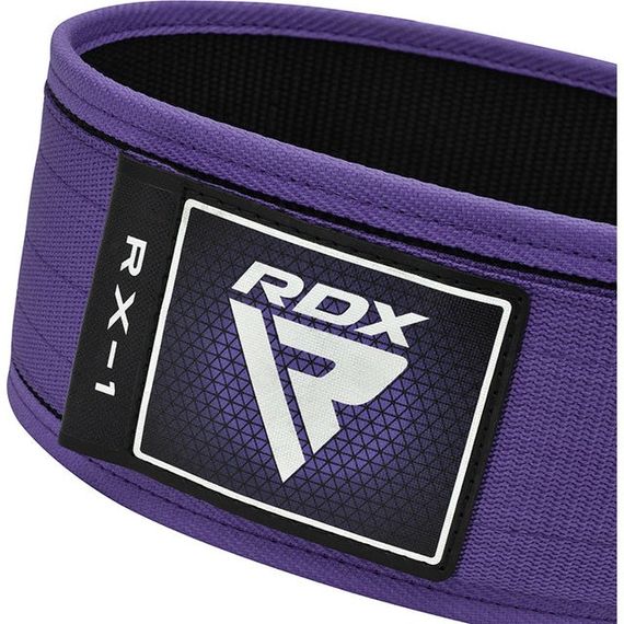 Пояс для важкої атлетики RDX RX1 Weight Lifting Belt Purple S | Зображення 4