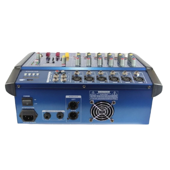 Аудіо мікшер Mixer BT 6300D 7-канальний Підсилювач звуку | Зображення 1