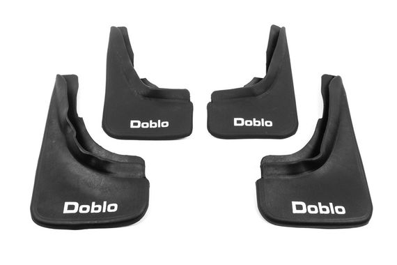 Брызговики (Турция) Полный комплект для Fiat Doblo III 2010-2022 гг. | Зображення 8