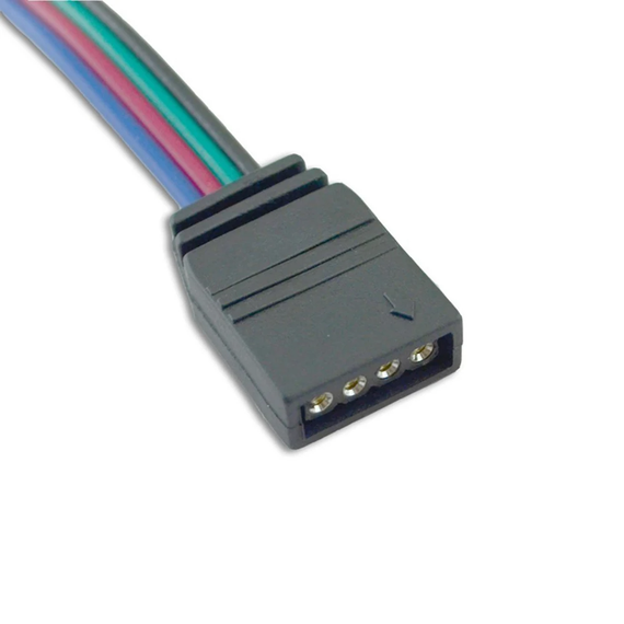 Конектор SV на 4 контакти (4 pin) 10 мм 165мм для RGBW LED стрічки 2 шт (sv2697) | Зображення 4
