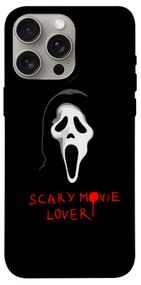 Чохол з картинкою Scary movie lover для Apple iPhone 15 Pro Max (6.7")
