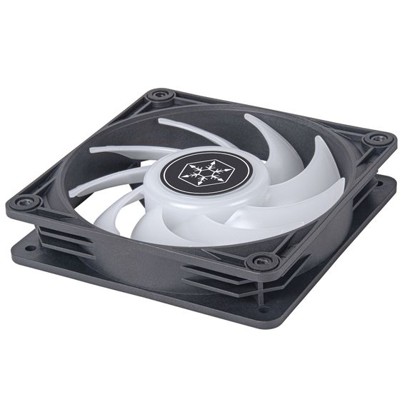 SilverStone Корпусний вентилятор Vista VS120B-ARGB, 120мм, 2000rpm, 4pinPWM, 3pin +5VARGB, 30.6dBa, чорний (SST-VS120B-ARGB) | Зображення 3