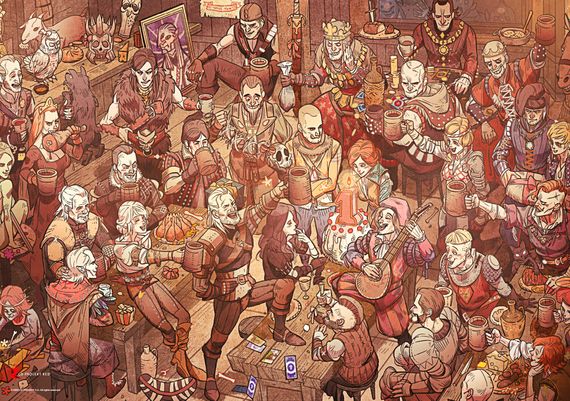 Пазл GoodLoot Witcher: Birthday puzzles 1000 ел. (5908305233565) | Зображення 2