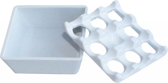 Попільничка Tablasi квадратна 8.5x8.5см біла | Зображення 1