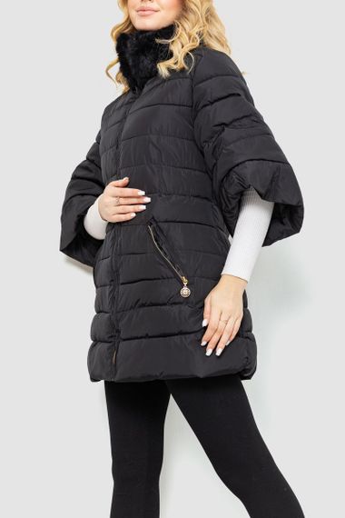 Куртка жіноча, колір чорний, 235R608 | Зображення 2