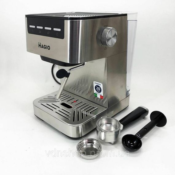 Кофеварка на роботу MAGIO MG-453 960 Вт, Кофеварка для настоящего кофе эспрессо Топ для дома DZ-71 | Зображення 1