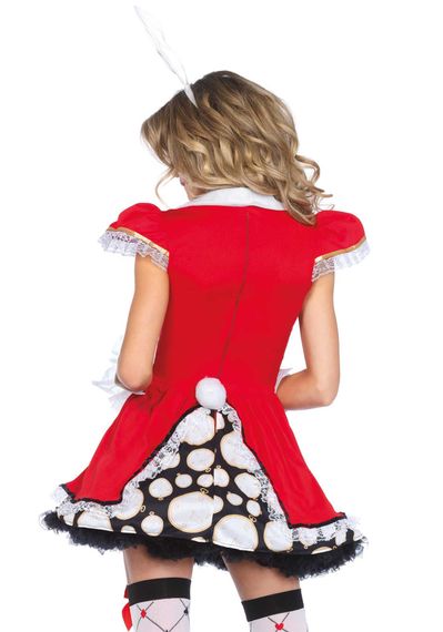 Костюм Білий Кролик Leg Avenue Tick Tock White Rabbit M/L | Зображення 3